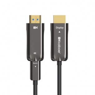 開(kāi)博爾光纖micro hdmi轉(zhuǎn)hdmi線易穿管工程線PS4筆記本電腦平板相機(jī)攝像機(jī)連接顯示器電視投影儀4K同屏高清線