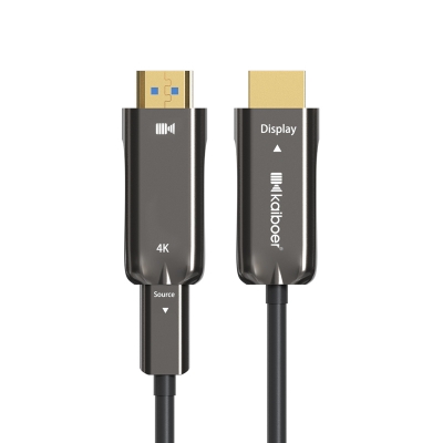 開博爾光纖micro hdmi轉(zhuǎn)hdmi線易穿管工程線PS4筆記本電腦平板相機(jī)攝像機(jī)連接顯示器電視投影儀4K同屏高清線