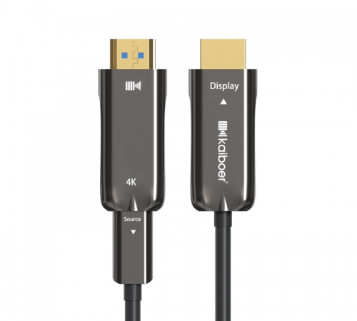 開(kāi)博爾光纖micro hdmi轉(zhuǎn)hdmi線(xiàn)易穿管工程線(xiàn)PS4筆記本電腦平板相機(jī)攝像機(jī)連接顯示器電視投影儀4K同屏高清線(xiàn)